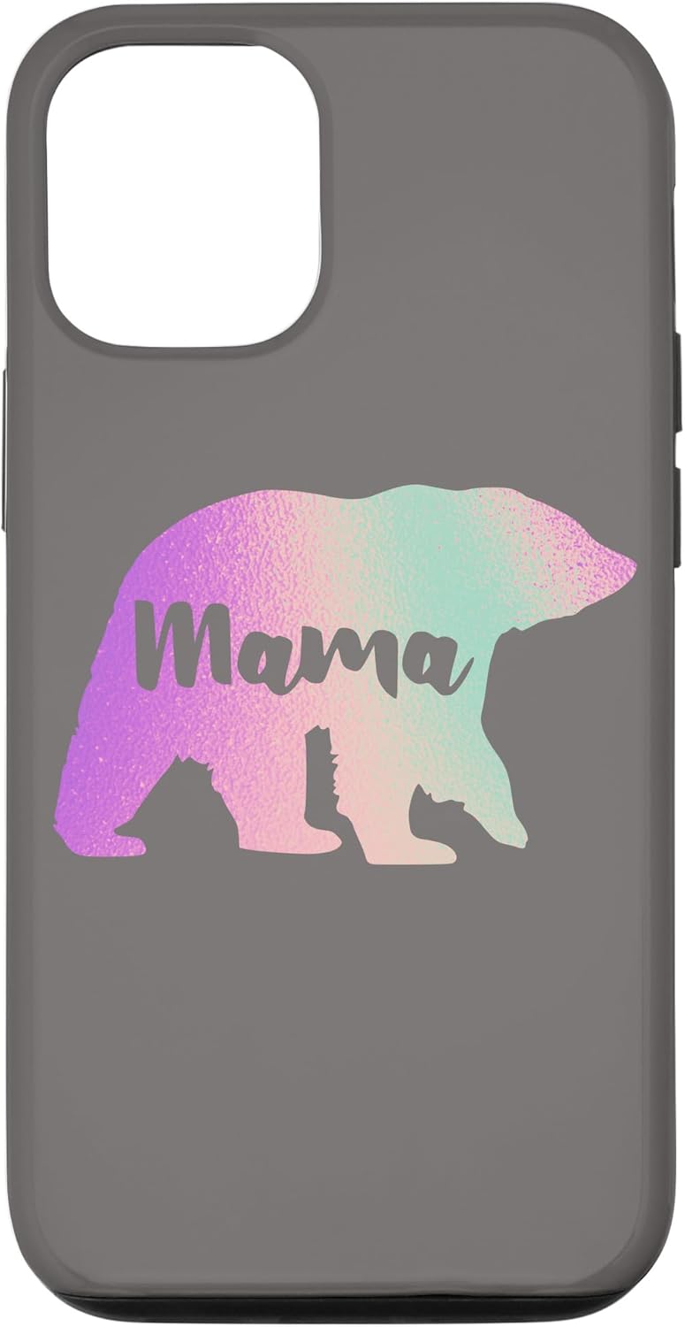 iPhone 12 Pro Max Rainbow Mama Bear Gray Case