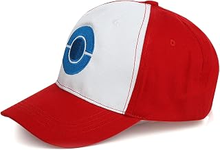 Trainer Baseball Cap Embroidered Adjustable Hat for Anime Cosplay Hat, Trucker, Snapback Cap for Kids Adults