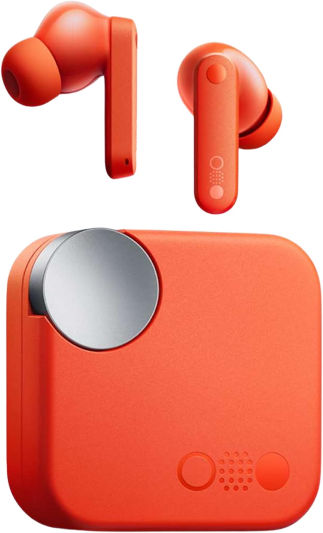 CMF BY NOTHING CMF Buds Wireless Bluetooth Earbuds, 42dB Noise Cancelling Earbuds, Dirac HD Audio, 35.5H Playtime, BT5.3, IP54 Waterproof, 4HD Mics Wireless Headphones for iPhone & Android (Orange)