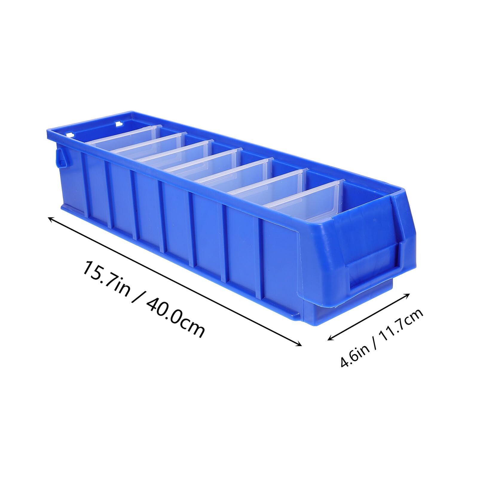 Scatola Porta Viti Blu in Polietilene, Pratica e Salvaspazio | Organizzatore per Cucina e Outdoor, Stile Moderno ed Elegante, Contenitore per Parti e Minuterie