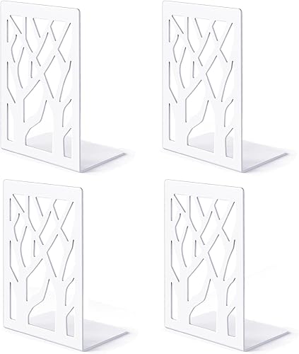 Miniatura 13 de Sujetalibros de metal, extremos de libros pesados para estantes, estante para libros, decoración del hogar, soportes negros