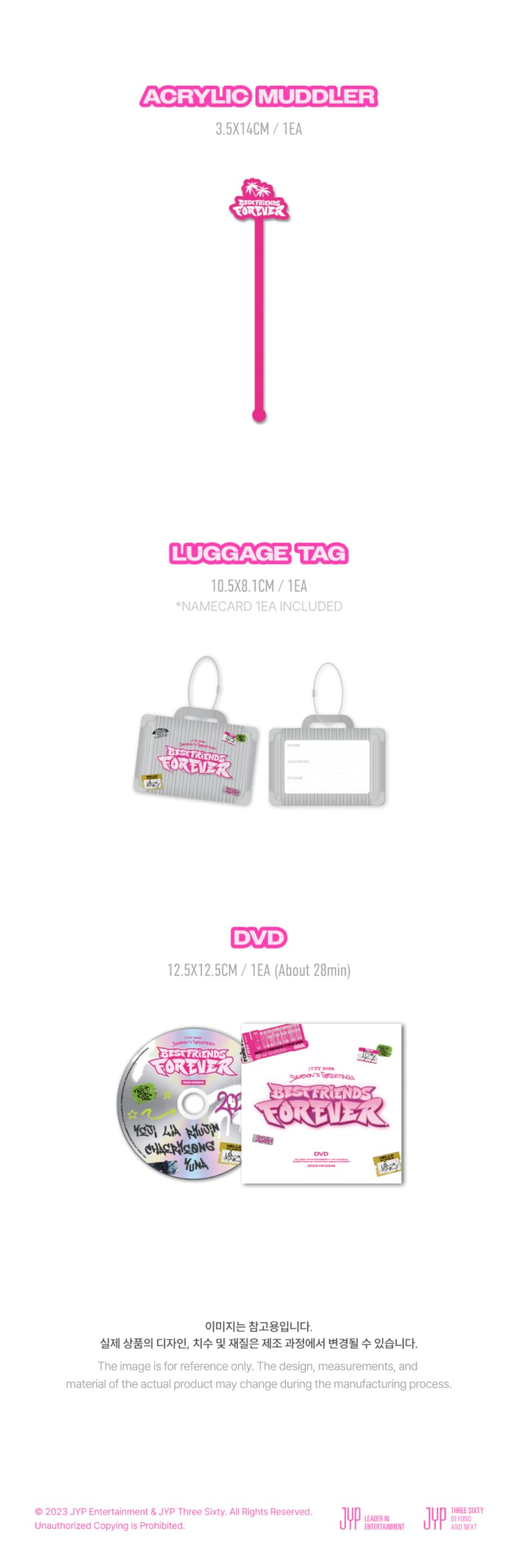 Dreamus ITZY 2024 Season's Greetings [2024 Best Friends Forever]