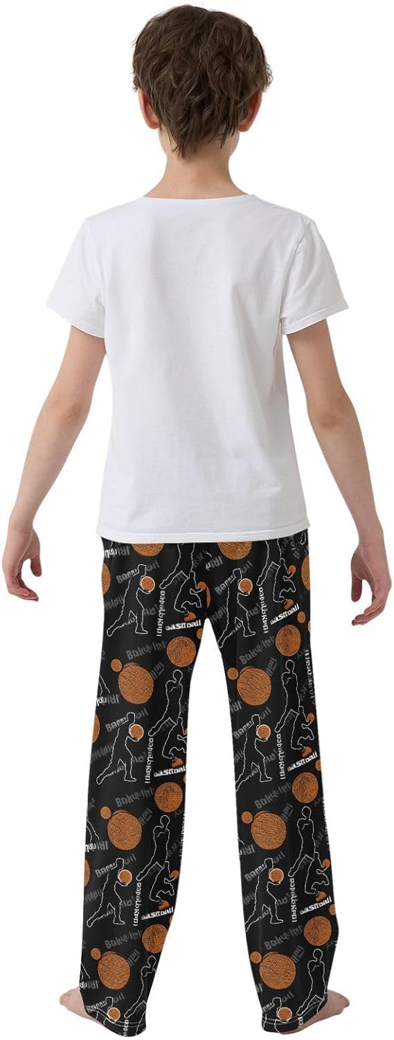 Pfrewn Christmas Winter Pajama Pants Xmas Pattern Long Sleep Lounge Bottoms for S-XL - Image 8