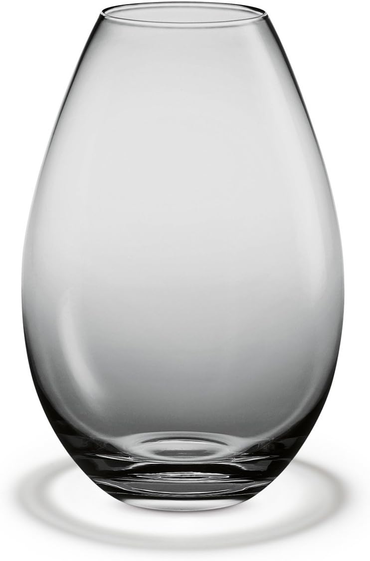 Cocoon Vase 26cm smoke grey