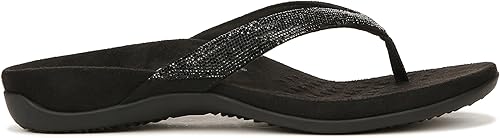 Miniatura 3 de Vionic Dillon Sandalias de descanso para caminar con poste, puntera y soporte de arco ortopédico oculto, para mujer