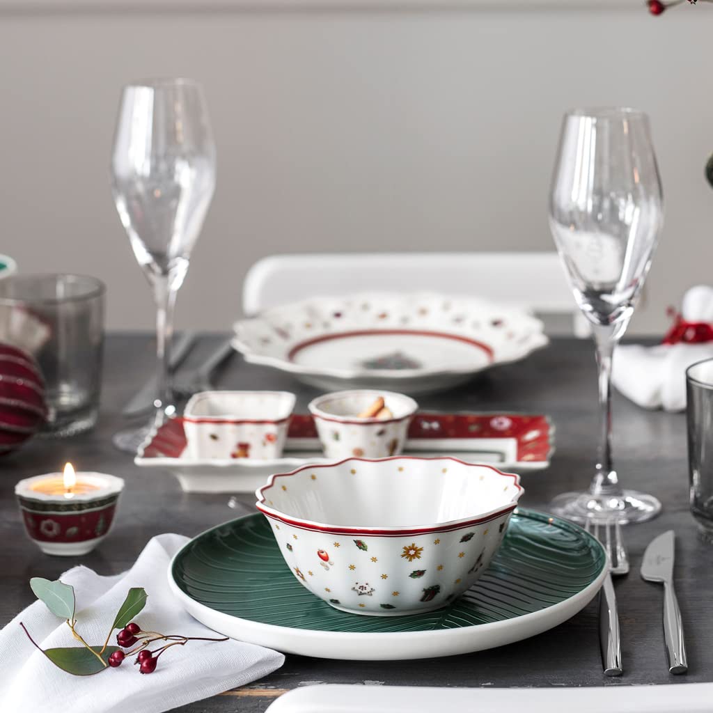 Villeroy & Boch Toy's Delight - Set di 6 Ciotole per Pasticceria, Natale e Biscotti