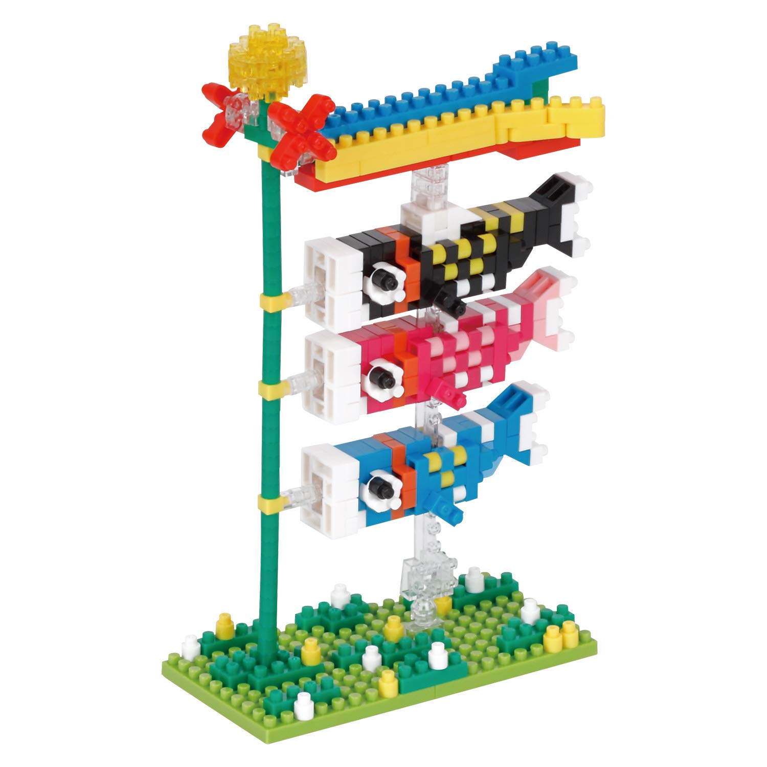 Amazon.co.jp: カワダ(Kawada) ナノブロック 鯉のぼり NBH_209