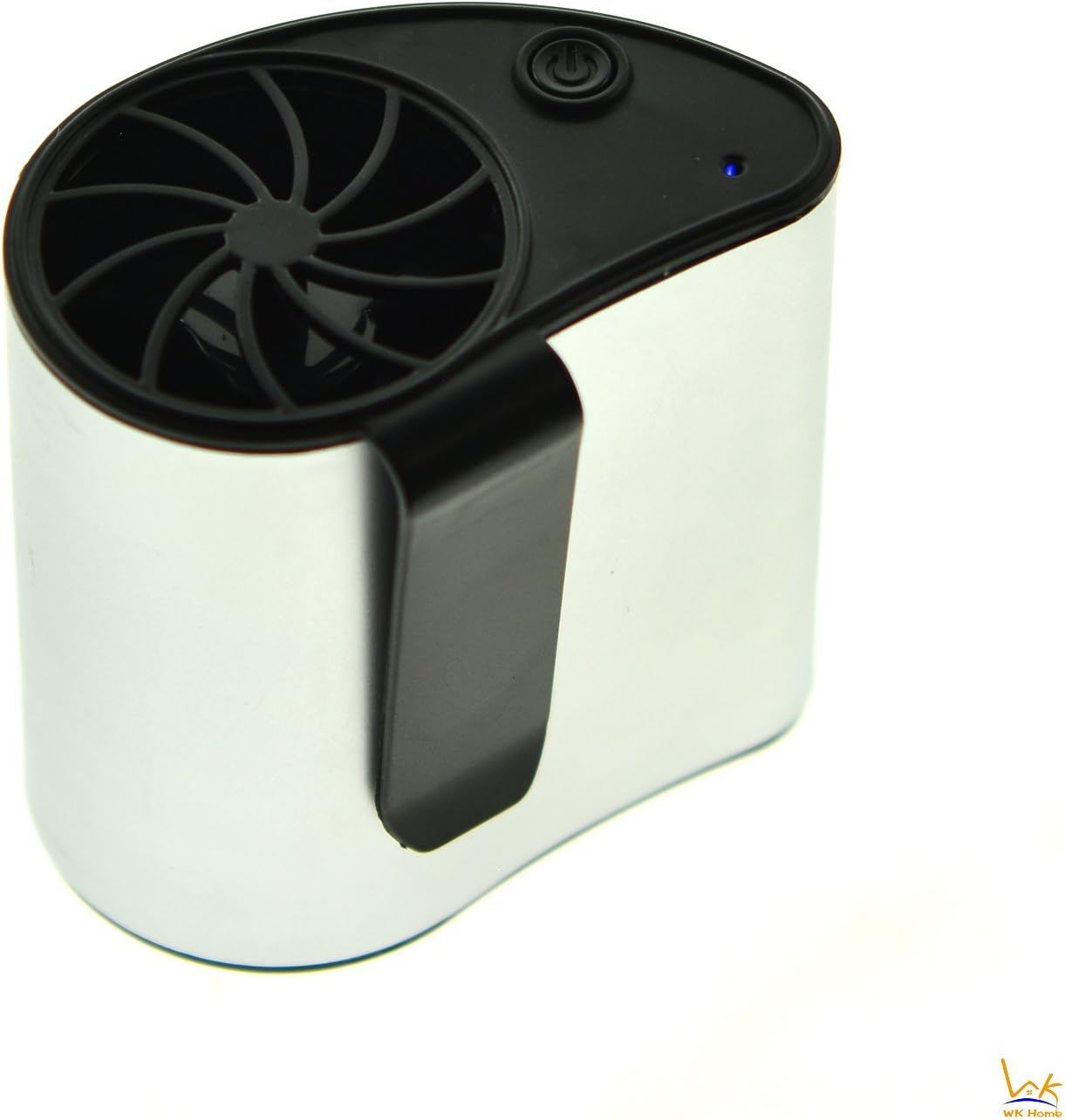 WK Home Mini Portable Fan, Waist Fan USB Rechargeable Cool Air Hand Held Travel Blower Cooler