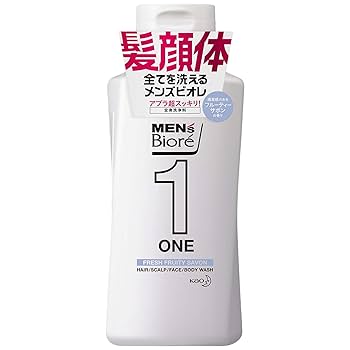 新品　メンズビオレ　全身洗浄料　フルーティーサボン　200ml 12本セット Amazon.co.jp: メンズビオレ ONE オールインワン全身洗浄料