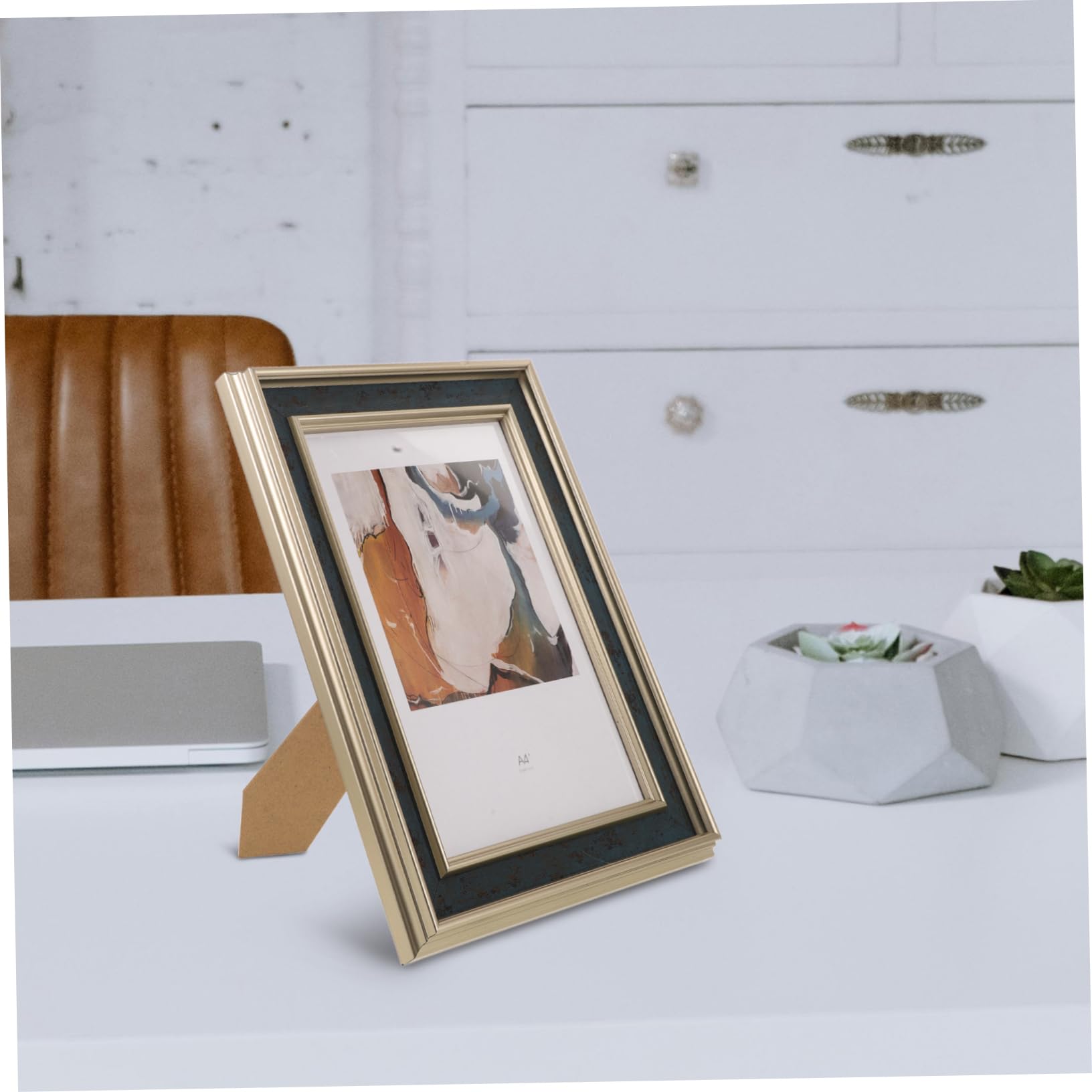 OUNONA Vintage für Kunstharz Wand und Bilderrahmen Tischdeko | Klassischer Stil, Vielseitige Präsentation, Passend für Geburtstage und Hochzeiten