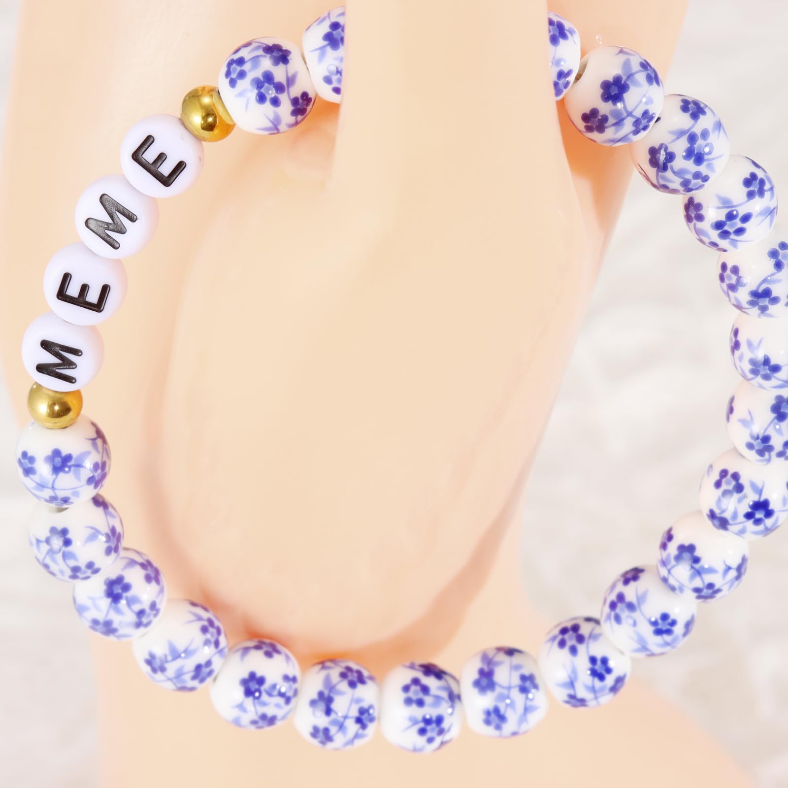 HUTIMY Gifts for Meme Birthday Women Italian Cute Grandmother Mothers Day Bracelet Meme Jewelry