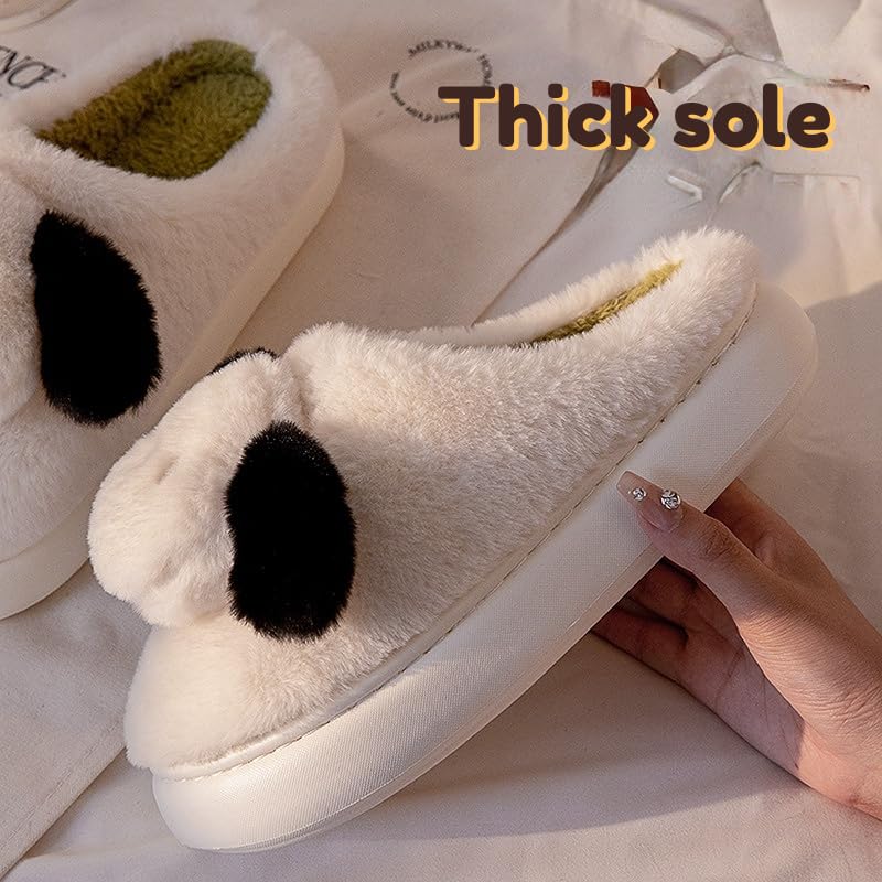 Puppy Fuzzy Cute Soft Plush Animal Warm House Slippers3