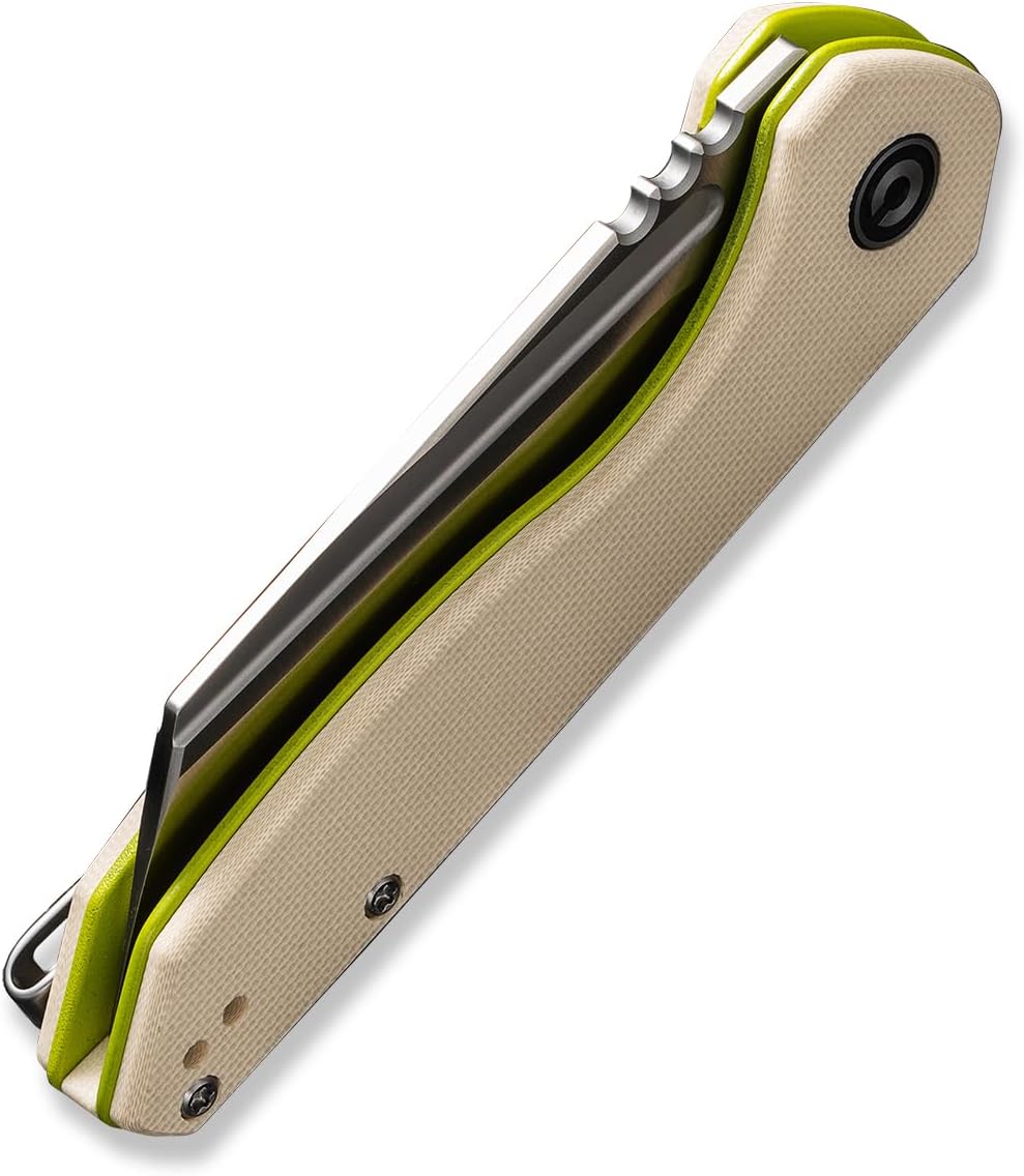 CIVIVI Pocket Knife for Men, ExOne Folding Knife with Flipper, 2.94" Nitro-V Reverse Tanto Blade G10 Handle for Perfect EDC Gift C23036-2