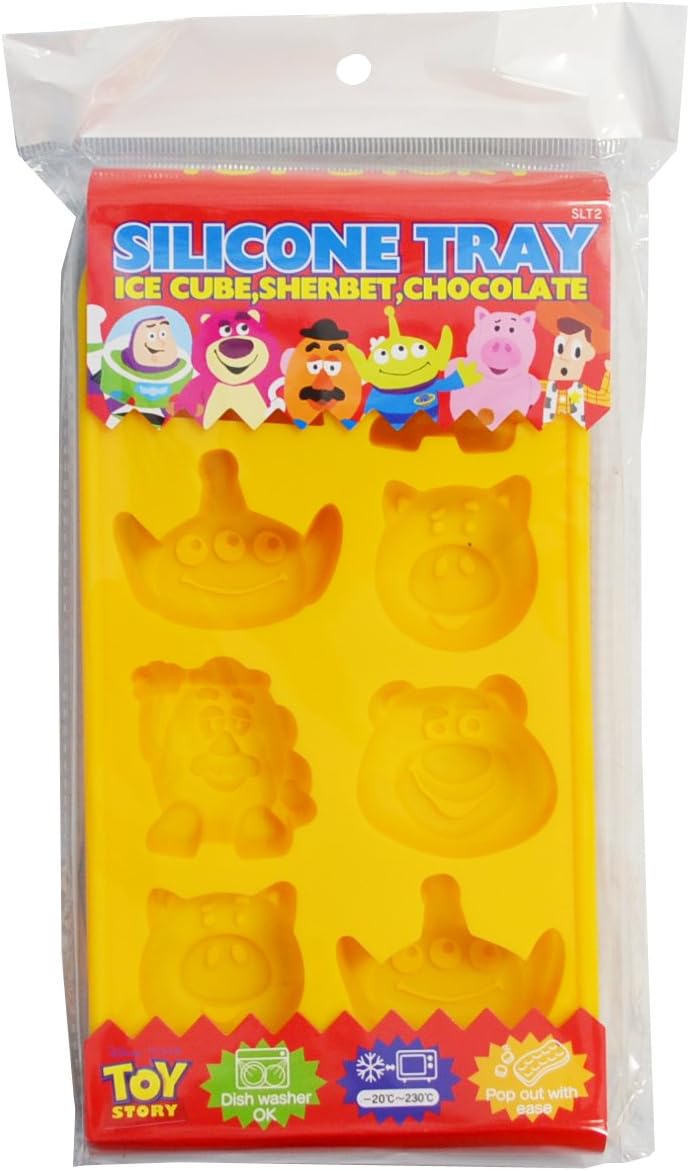 Skater SLT2 Silicone Ice Tray, Toy Story 15, Disney
