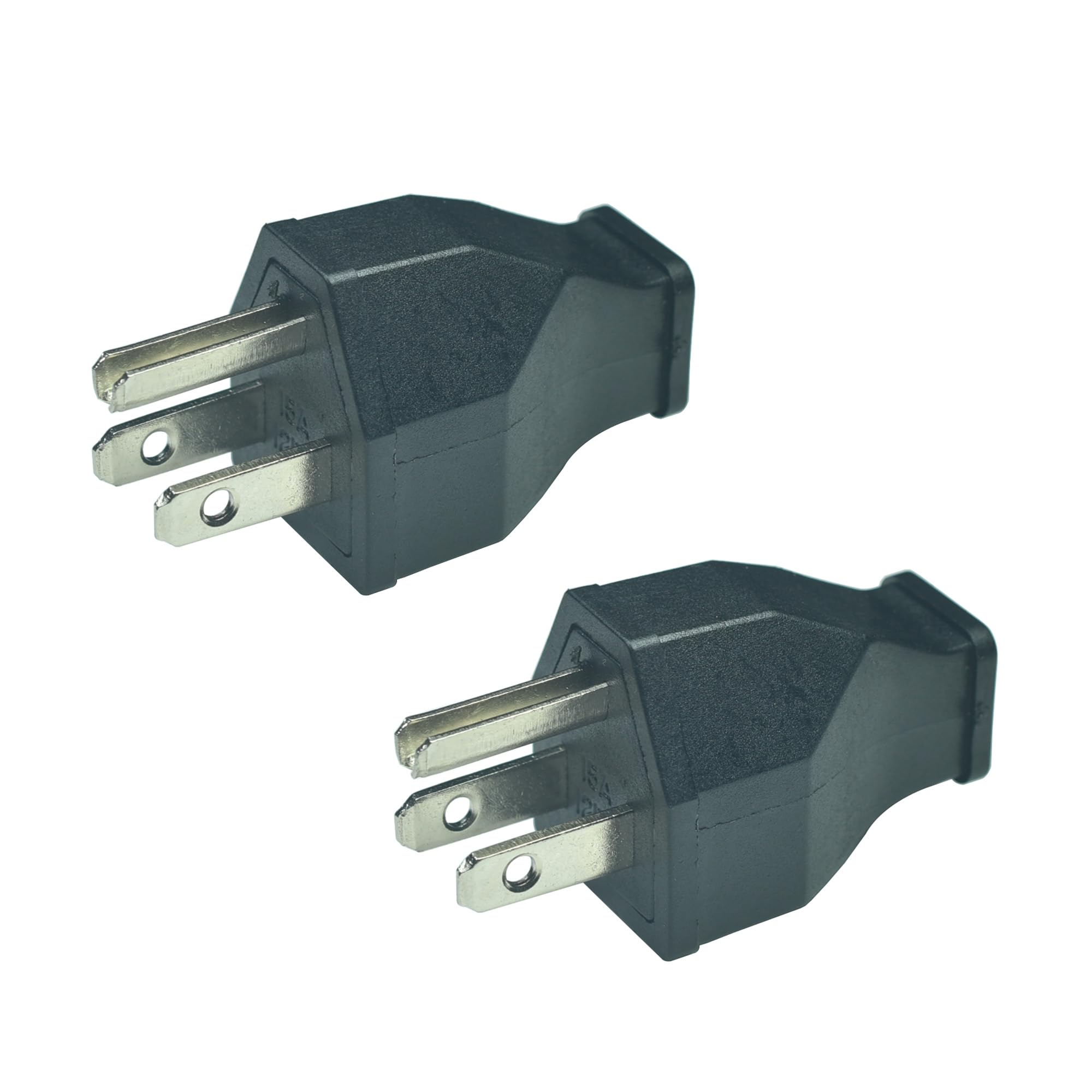 ぴー　ManiaS1 NEMA 5-15P Electrical Replacement Plug,Extension Cord Ends