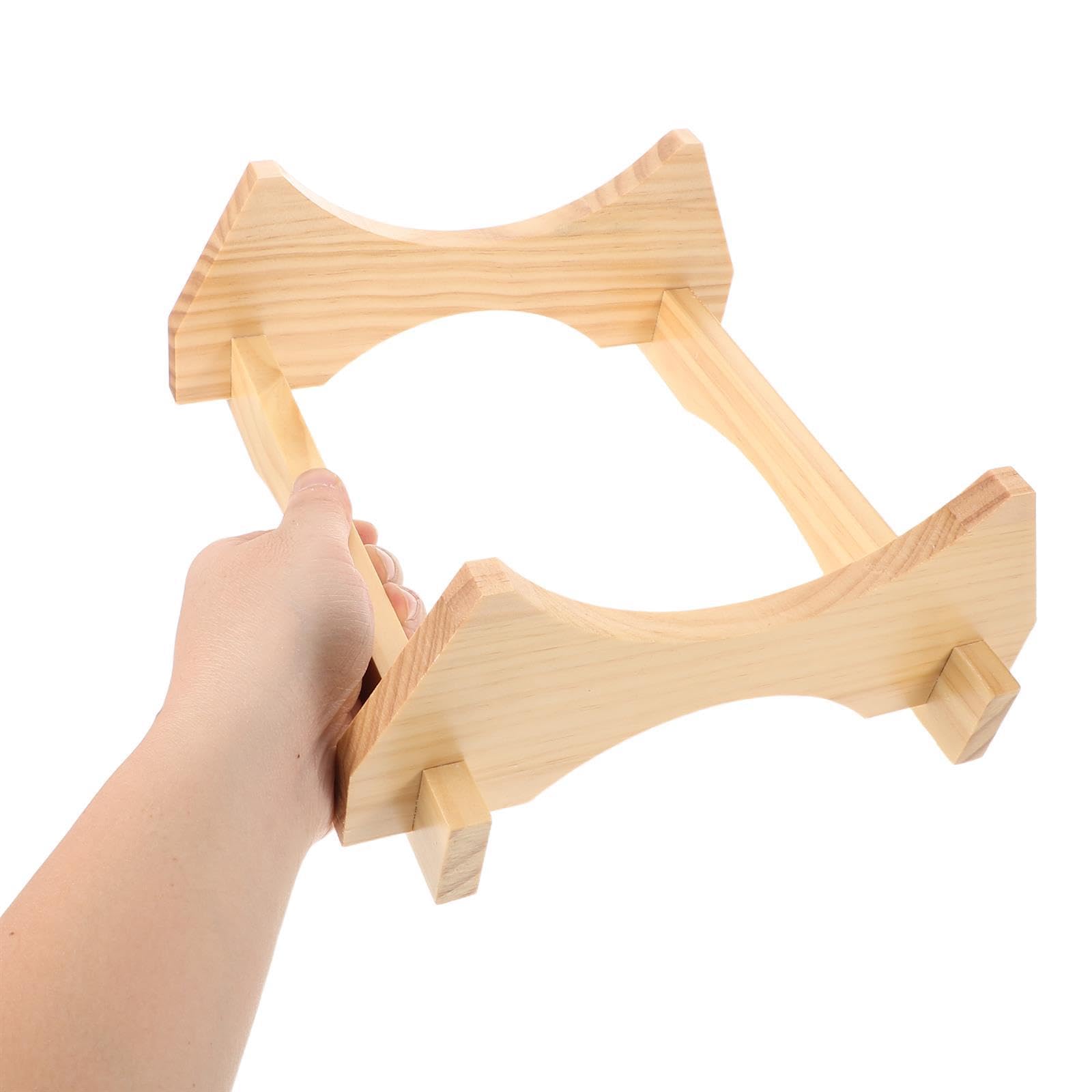 Ciieeo Soporte De Madera para Barril De Roble 5 litros Elevador Estable para Dispensador De Bebidas Cubos De Cerveza Jarras De Vino Base Rústica para Cocina Y Hogar