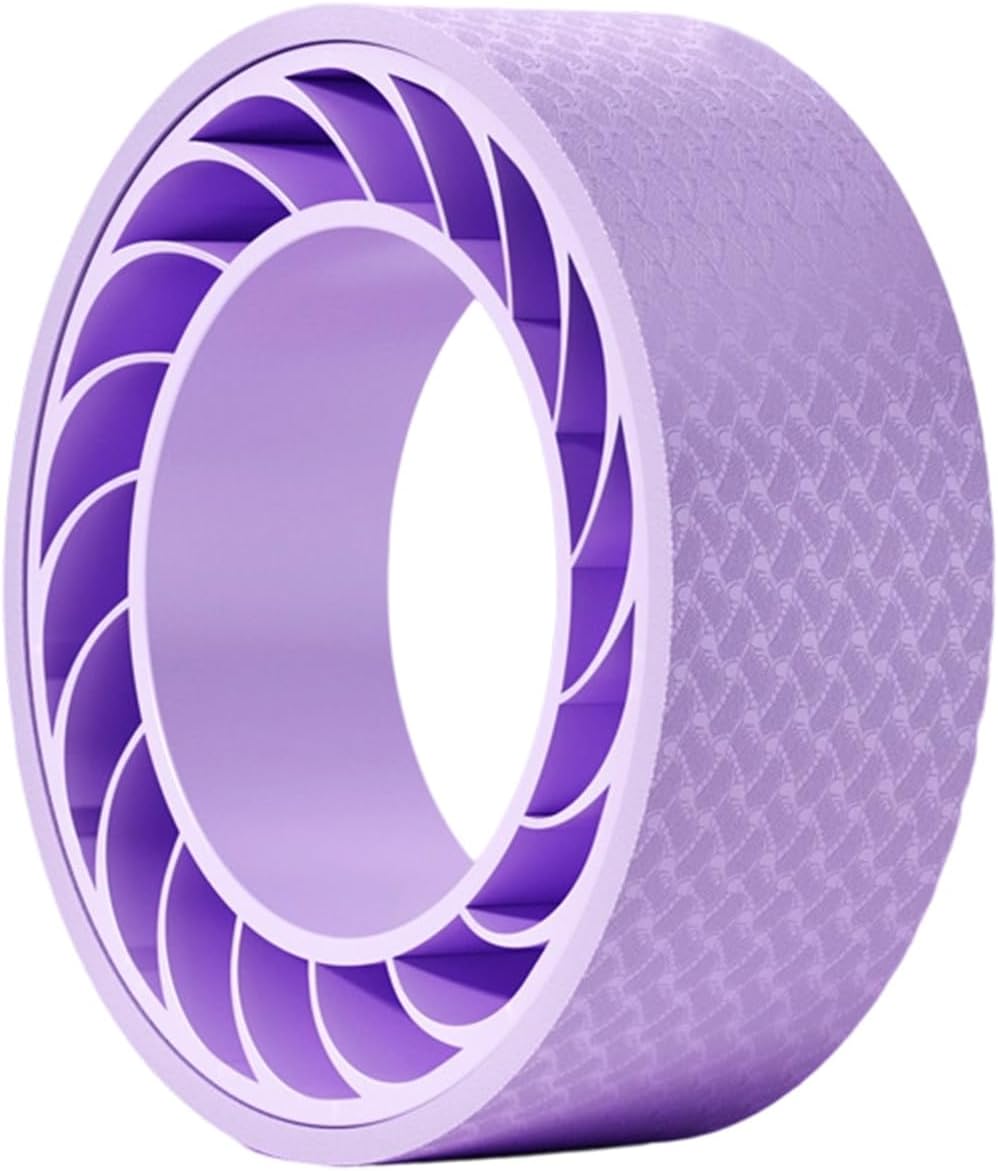 Back Wheel | High Density and Wide Comfort Non-Slip Stretcher - Deep Tissue Back Massage Roller | For Home Gym Office Daily Routine Workout & Training