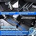 Cartist Floor Mats Compatible with Subaru Forester 2019-2023 2024 Accessories All Weather Floor Mats 1st & 2nd Row Carpet Protection 3D TPE Odorless
