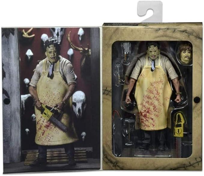 Terror Franchise Icon Returns as Series 8 61eAkGRElKL. AC SX679 NECA Collectible Texas Chainsaw Massacre Ultimate Leatherface 7 Scale Action Figure