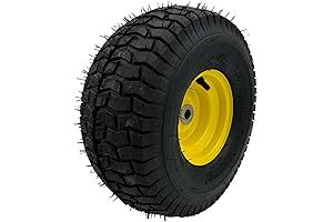 Hoosier Wheel 15x6.00-6 Dump Cart Tire and Rim For John Deere Trailers
