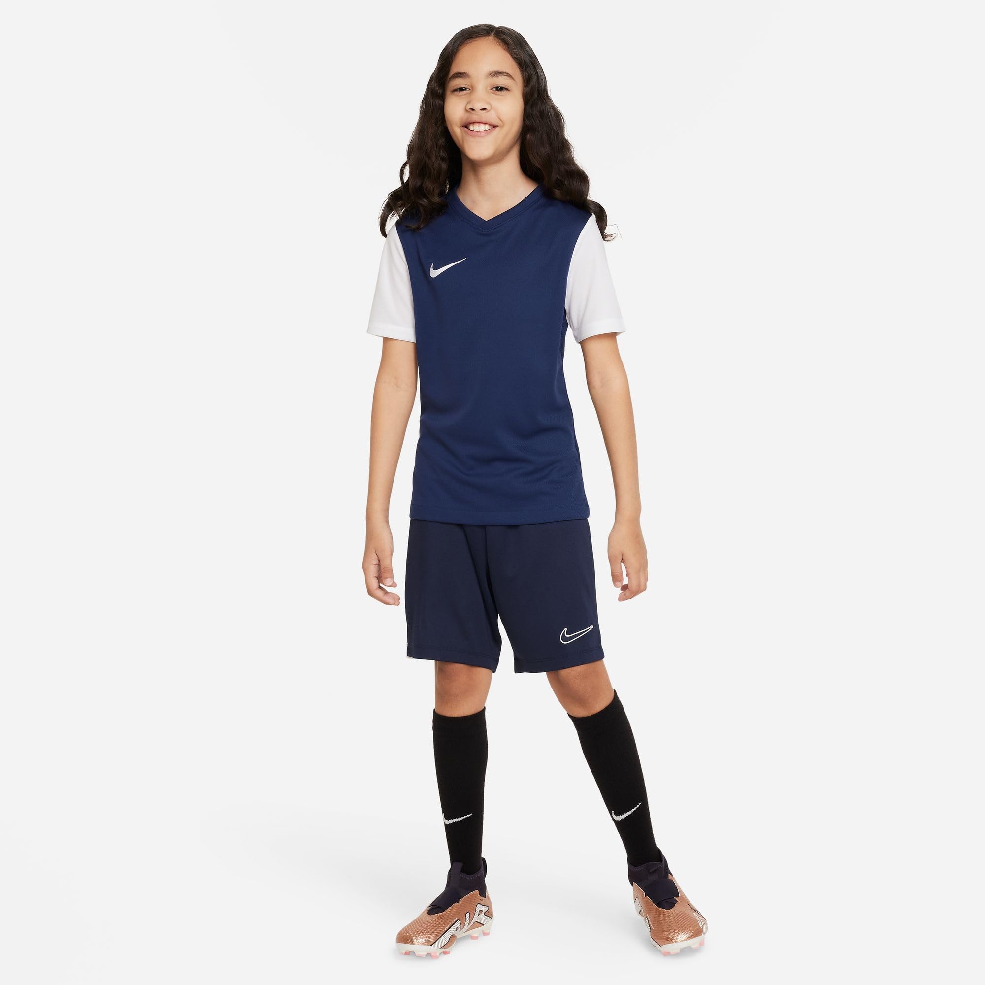 Nike Y Nk DF Tiempo Prem II JSY SS in Jersey Unisex - Bambini e Ragazzi