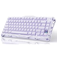 GravaStar Mercury K1 Tastiera Gaming Meccanica Wireless 75%-Viola