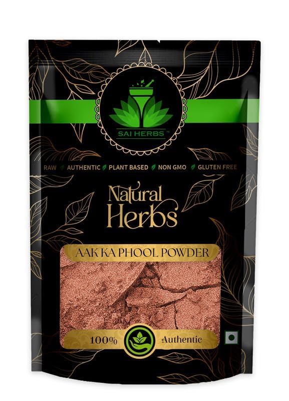SAI HERBS Aak ka Phool Powder Herbal Medicine - Aakh Phool Powder - Madar Powder - Calotropis Procera Powder - Herbal Medicine - Pure & Natural (1 KG)-image-27