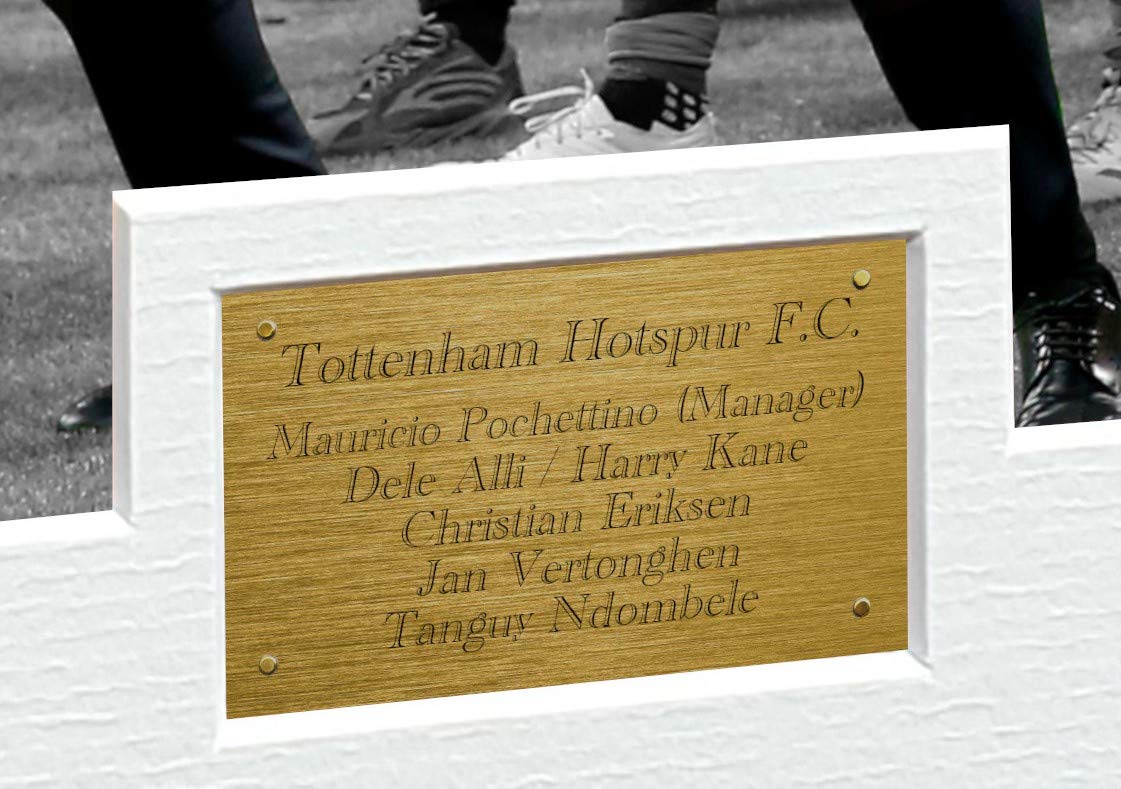Kitbags & Lockers 2019/20 Season 12x8 A4 Signed Totenham Hotspur - Pochettino - Alli - Kane - Eriksen - Vertonghen - Ndombele Autographed Photo Photograph Picture Frame Soccer Gift, Photos - Canada