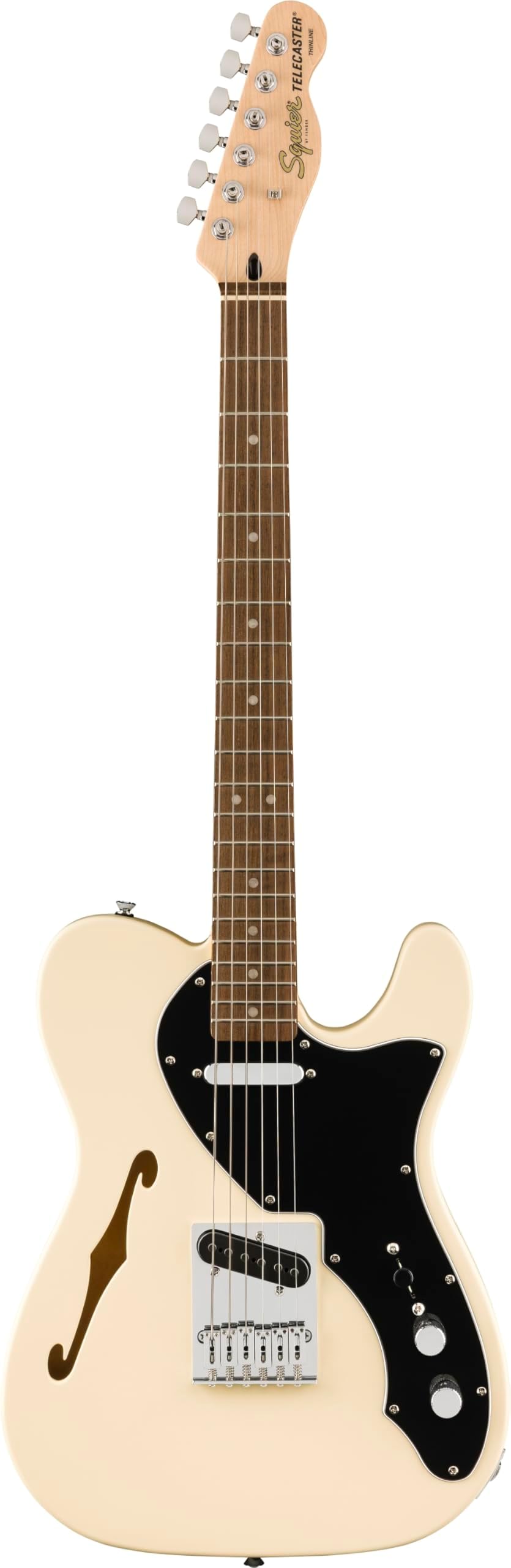 Squier Affinity Thinline OWT Olympic White - Electric Guitar