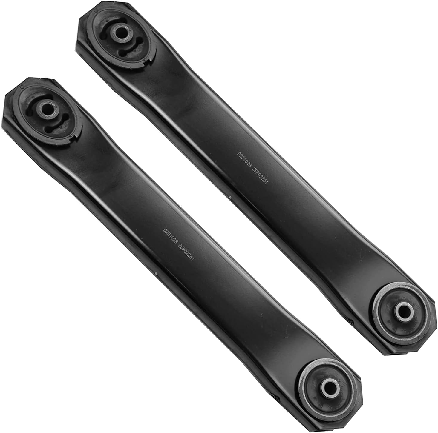 Detroit Axle - 4pc Rear Control Arms Kit for 99-04 Jeep Grand Cherokee 1999 2000 2001 2002 2003 2004, 2 Lower Control Arms, 1 Upper Control Arm, 1 Upper Ball Joint, Replacement