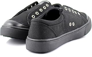 Laforst Courtney 3346 Womens Sunbrella Slip Resistant Waitress Server Slip On Flat (8.5) Black