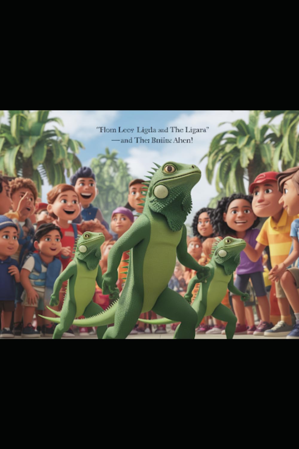 LEO THE LIZARD AND JULIO THE IGUANA: THE FIGHT AT THE ZOO: 9