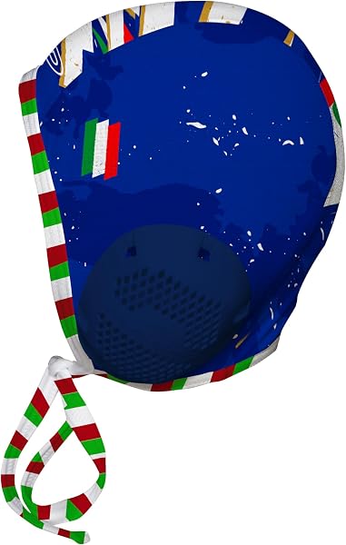 HAND SPORT Cuffia da Pallanuoto, Calottina Pallanuoto, MOD. Strike ITA Professional, Unisex. - 3