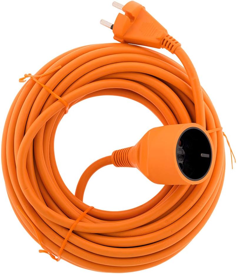 Extension Cable 16A HO5VV-F 2X 1.5 2P without Earth Orange 20 m Zenitech