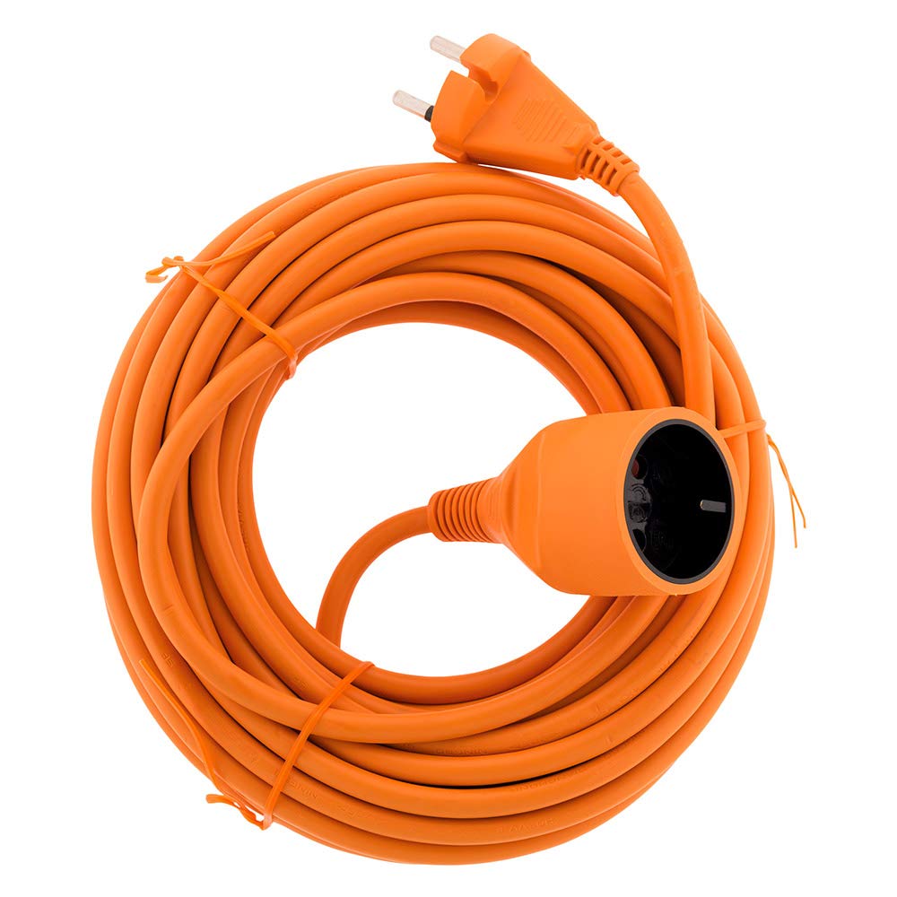 Prolunga 16A HO5VV-F 2x1,5 arancione 20 m