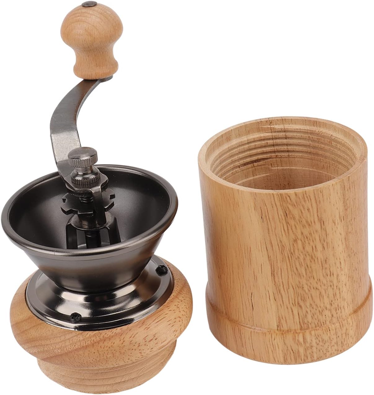 Manual Coffee Grinder,Stainless Steel Hand Crank Portable