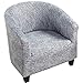 Housse de Fauteuil Cabriolet Extensible,Housse de Chaise avec Accoudoirs Couverture de Fauteuil Chesterfield,Facile à Installer et à Laver, pour Comptoir Bar Salon Salle de Réunion