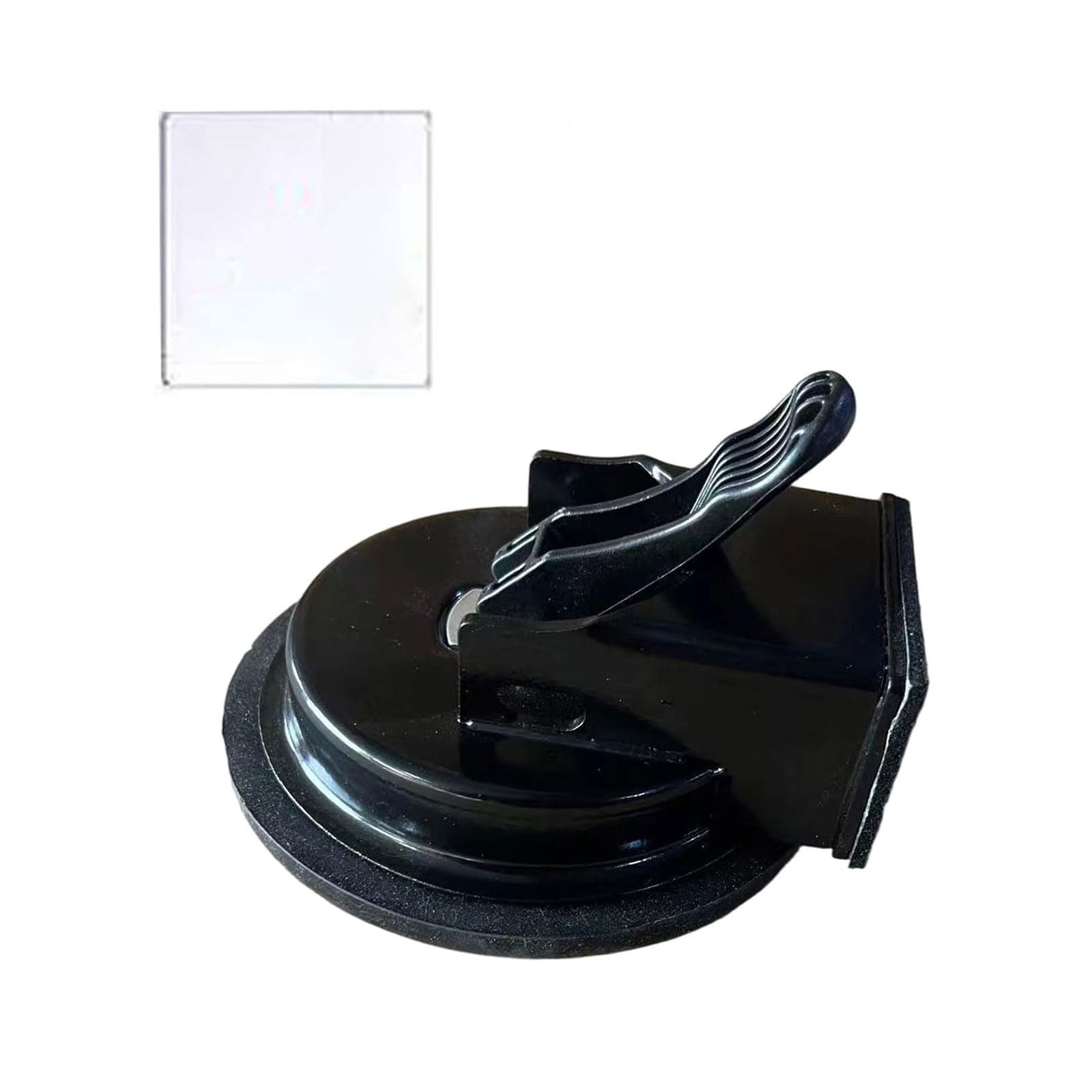 Fromceo Black Suction Cup Wi Abs Construction Suction Lifter Tiles Mover Tool For Laminate Flooring Alignment And Smooth Surfaces Handling Strong Suction Cup Handle