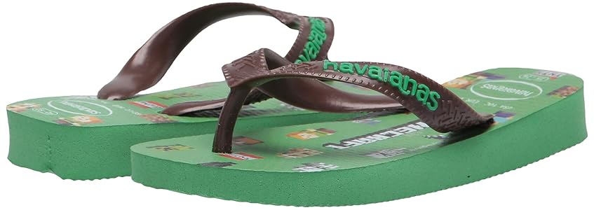 Amazon.co.jp: Havaianas ユニ キッズ マインクラフト ビーチ