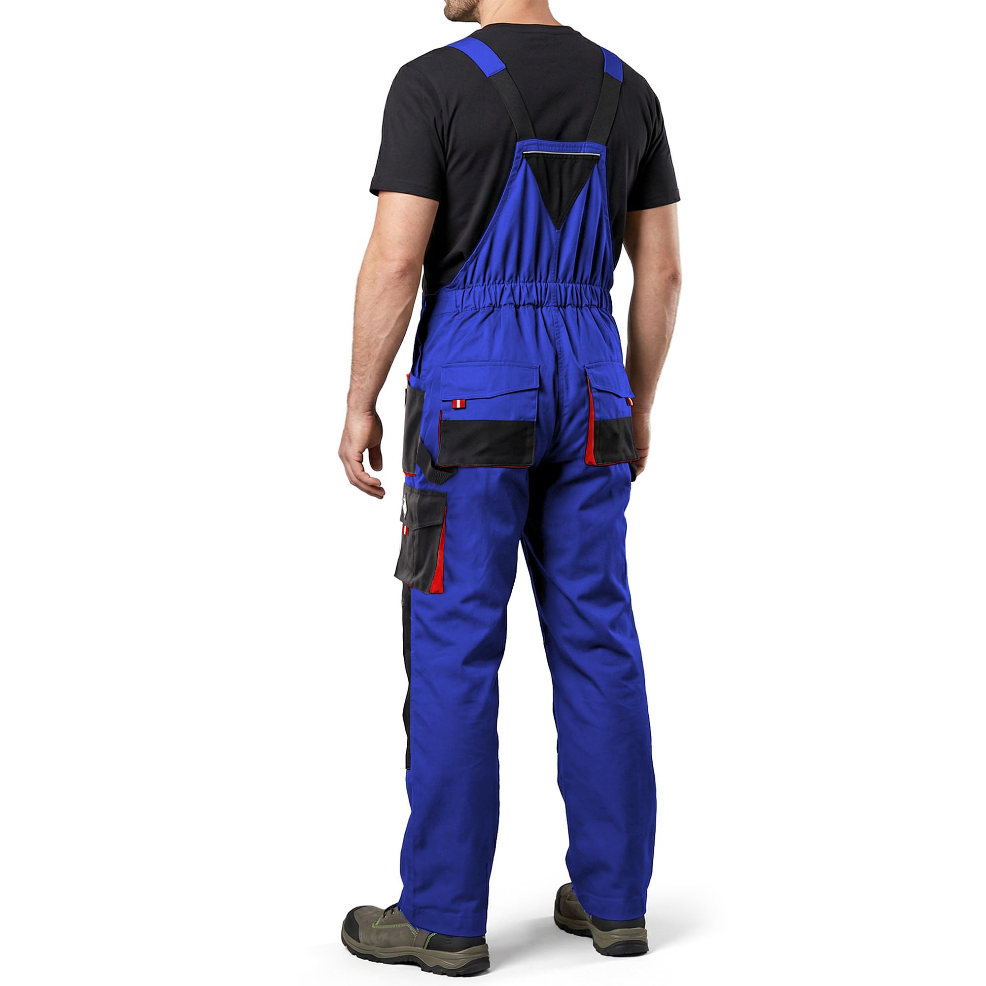 Stenso Emerton - Pantalones con Peto de Trabajo para Hombre - Resistentes