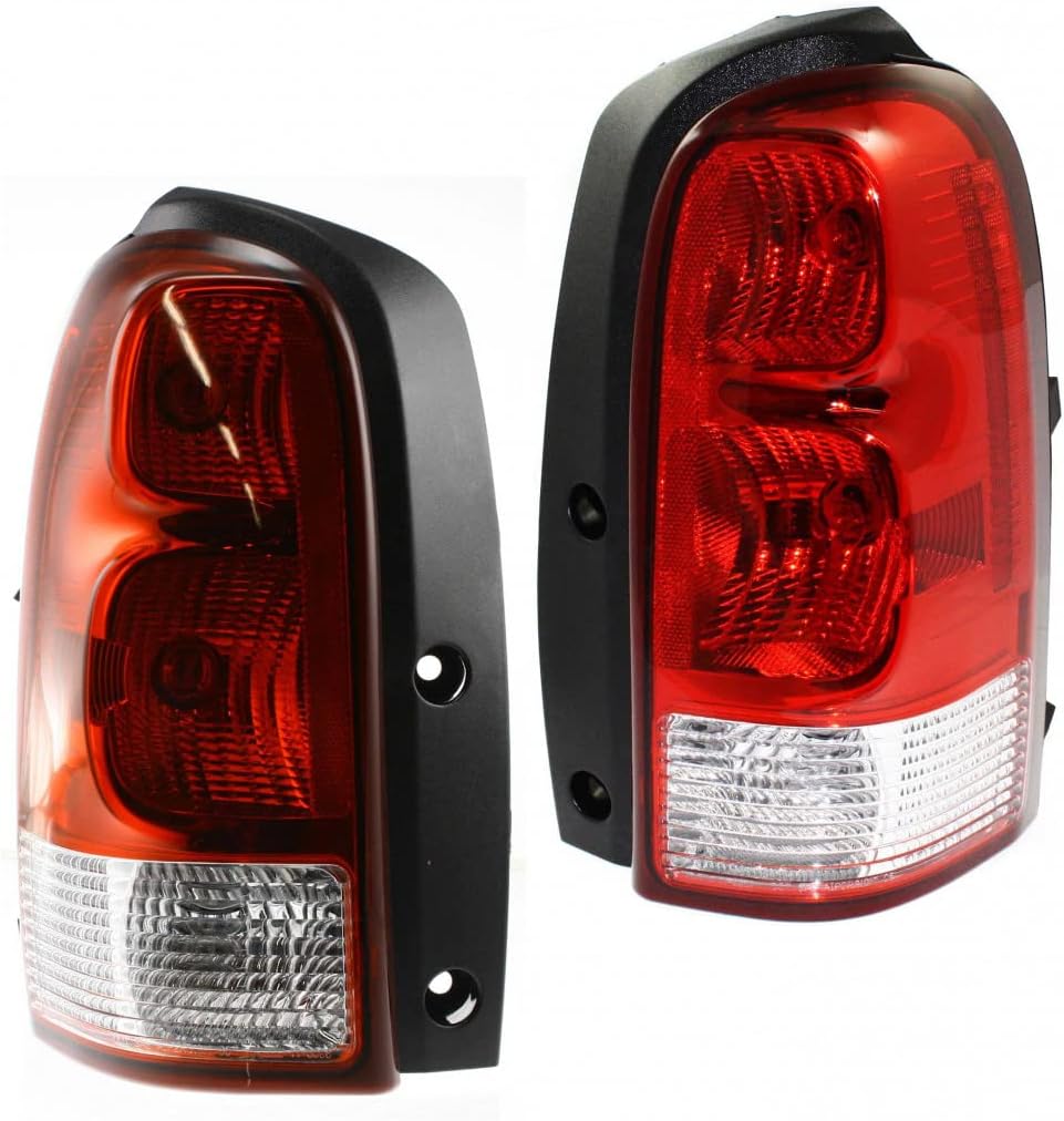 KarParts360: For 2005 2006 2007 2008 2009 Chevy Uplander Tail Light Assembly Pair Driver and Passenger Side w/Bulbs For GM2800183 GM2801183 | 15787131, 15787132