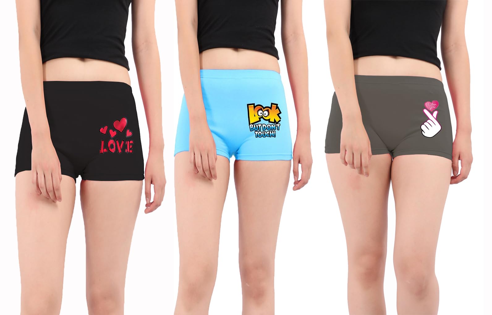 Casual Women's Boyshorts(Pack of 3_M) Multicolour (IM-R2CA-0EOT_PT)-image-41