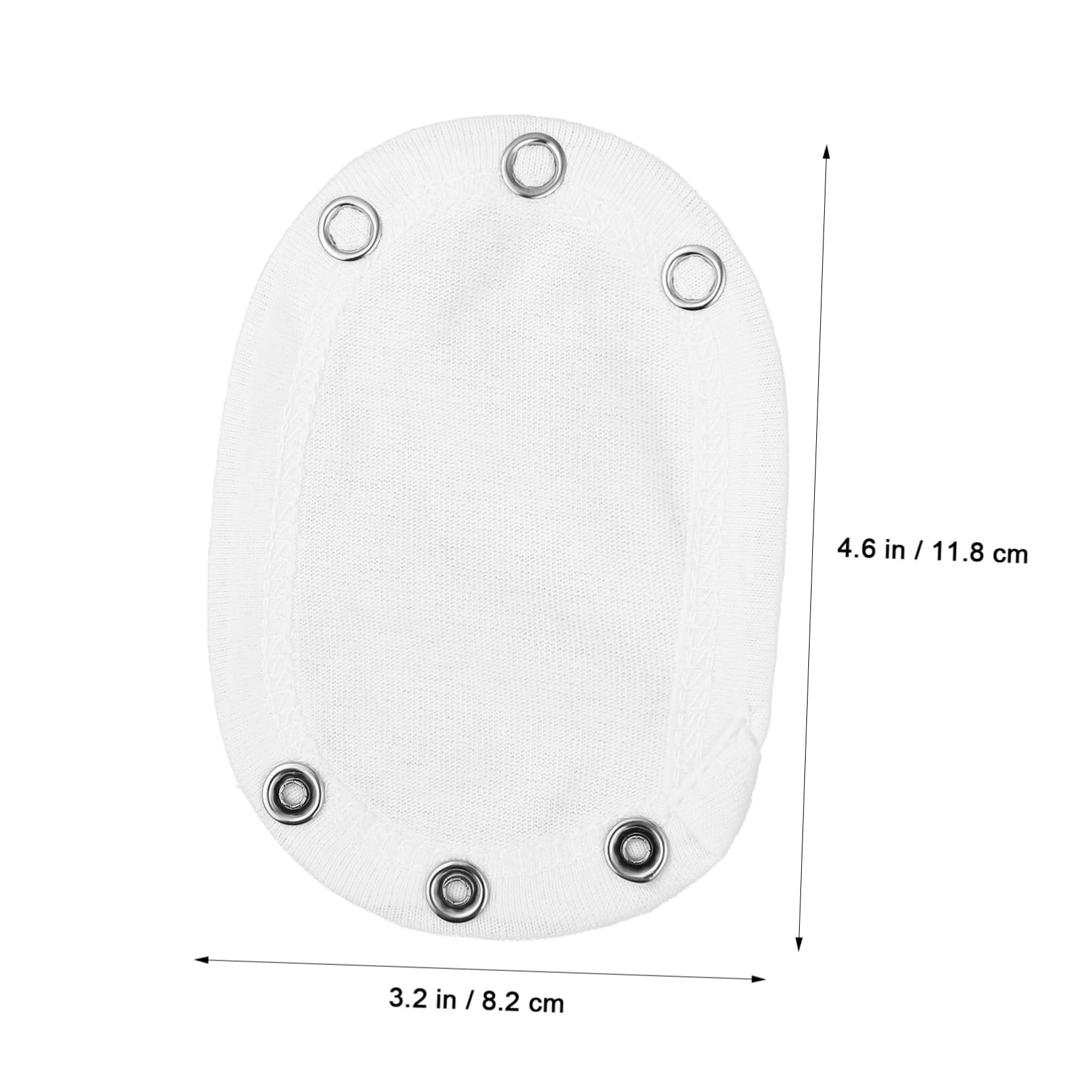 Didiseaon 5pcs Baby Bodysuit Extender Cotton Romper Suit Extension Baby Jumpsuit Extender Adjustable Lengthen Pad for Infant Clothing