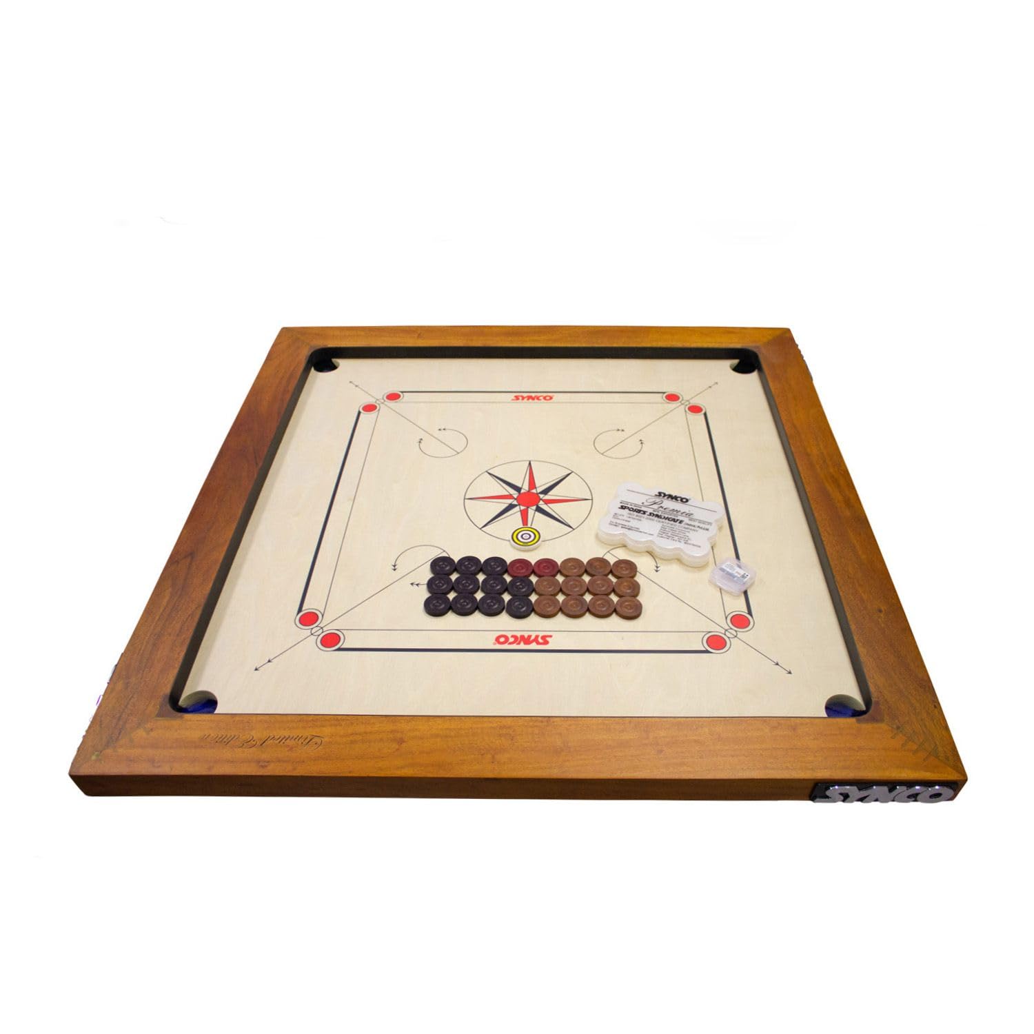 Carrom Profi Turnier Board Synco Platinum – per un'esperienza di gioco ottimale Carrom – 2991