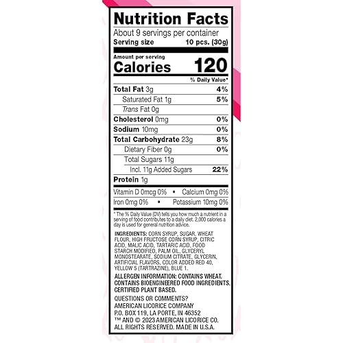 Miniatura 5 de SOUR PUNCH RAD REDS VALENTINES BITES 69oz SUB