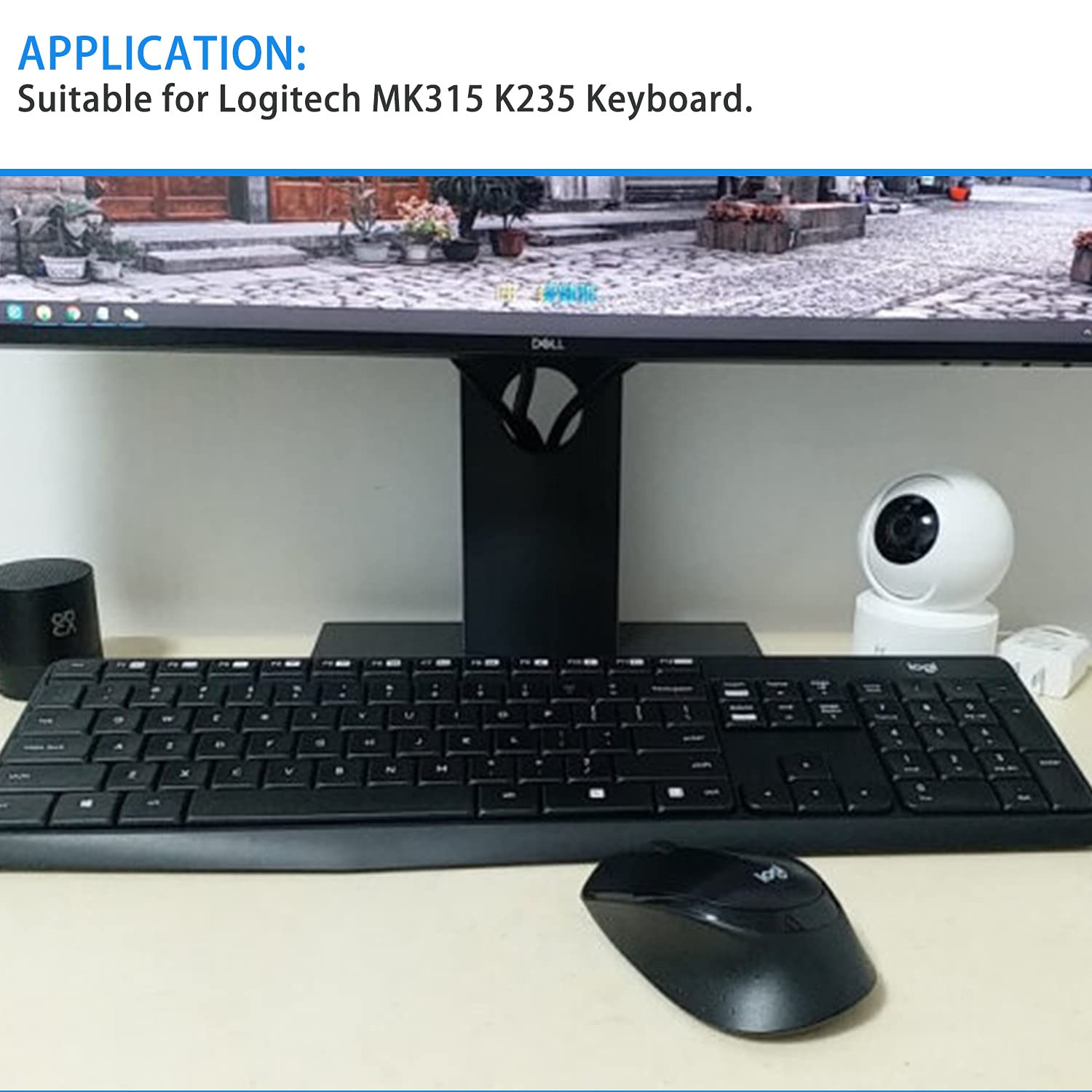 4 szt. Uchwyt na klawiaturę Stojak na klawiaturę Nogi Uchwyt na klawiaturę Zestaw wymienny do klawiatury Logitech MK315 K235