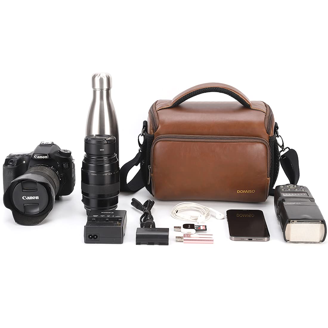 Custodia Da Viaggio Con Fotocamera Portatile JJC Per Canon EOS M5/ Sony A6000/ FUJI. X100/ Ricoh GR3 Ecc - Foto 12