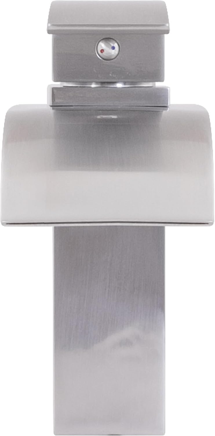 Novatto Remi Single Lever Watersense Lav Faucet, Brushed Nickel
