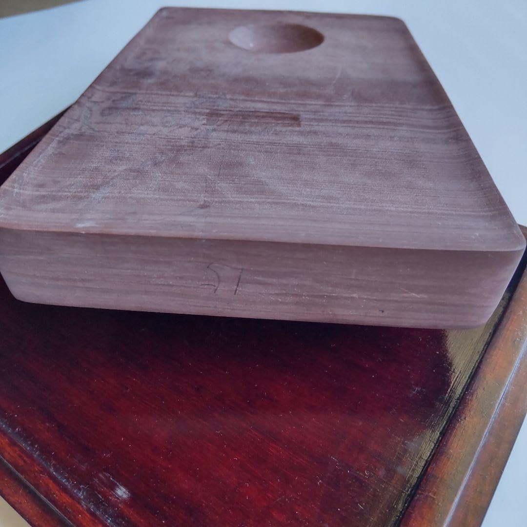 稀少 大きめ 硯 麻子坑 木箱入り 稀少 大きめ 硯 麻子坑 木箱入り 稀少