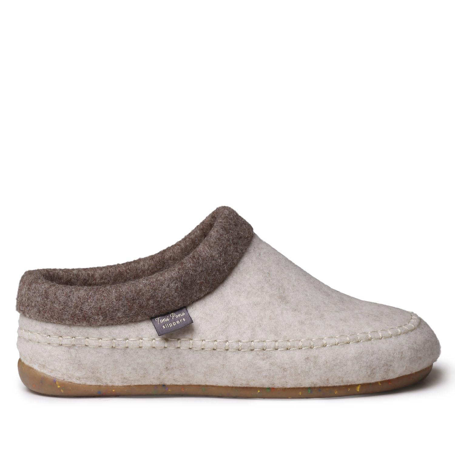 Toni PONS - Zapatillas de IR por casa,Suela de Goma Antideslizante,Slippers de Fieltro,Cubiertas,cuña para: Mujer